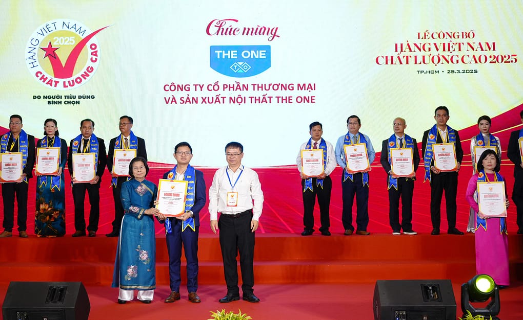 Nội thất The One được vinh danh Hàng Việt Nam Chất lượng Cao 2025 5